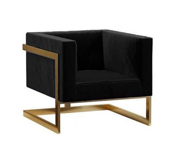 Кресло Andrian Gold Black