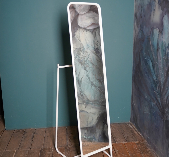 Напольное зеркало Knapper White