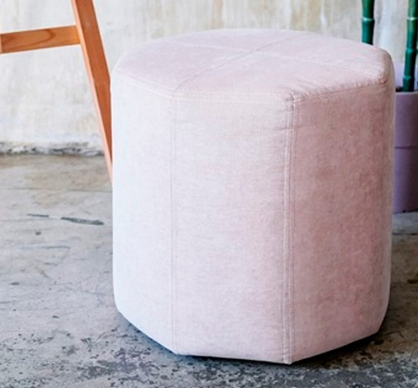 Пуфик многоугольный Бежевый