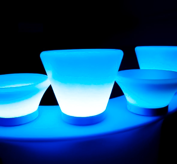 Ваза LED круглая