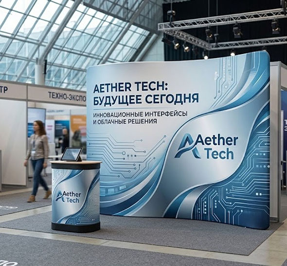 Стенд Altec ST-2 (волна) односторонняя печать