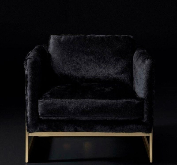 Кресло Andrian Gold Black