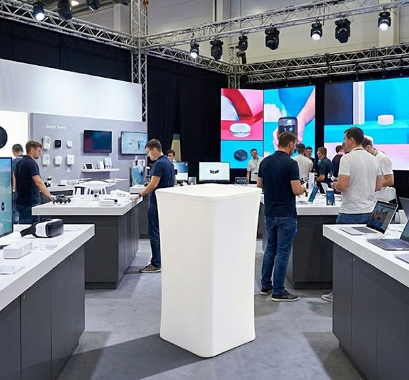 Квадратная промостойка Altec 500